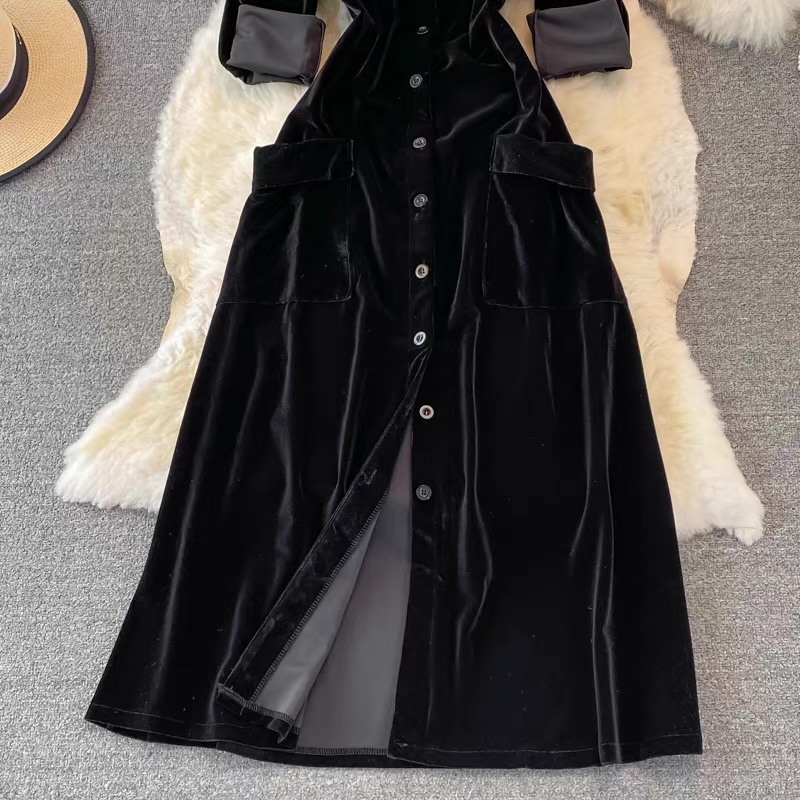 The moment is mine suede dress FD54 images